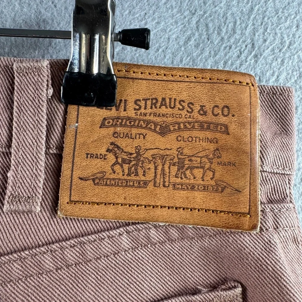 Vintage Levis Jeans Mens 34x32 (Fits 32x31) White Tab 501 Straight 80s USA